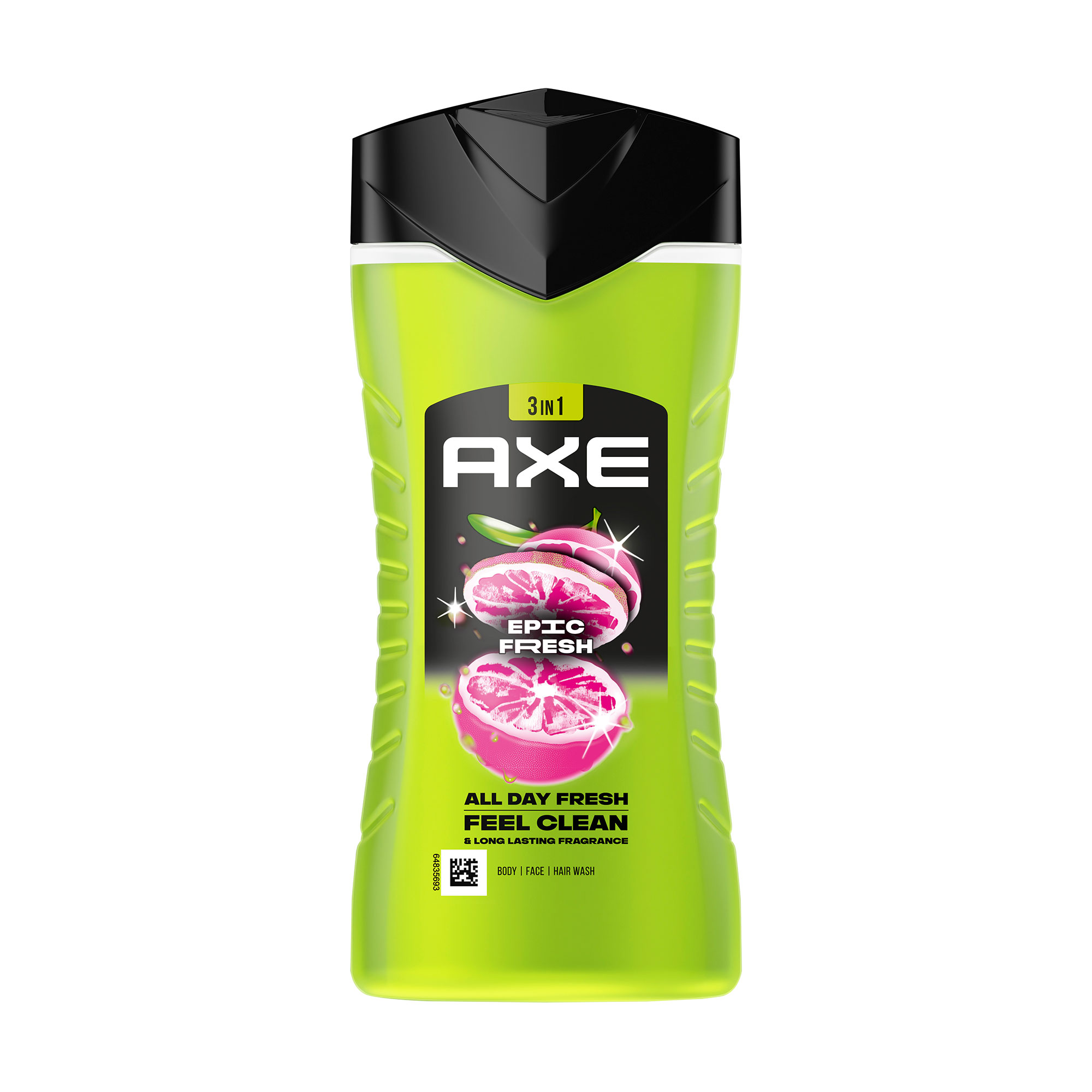 Гель для душу 3 в 1 Axe Epic Fresh чоловічий, 250 мл